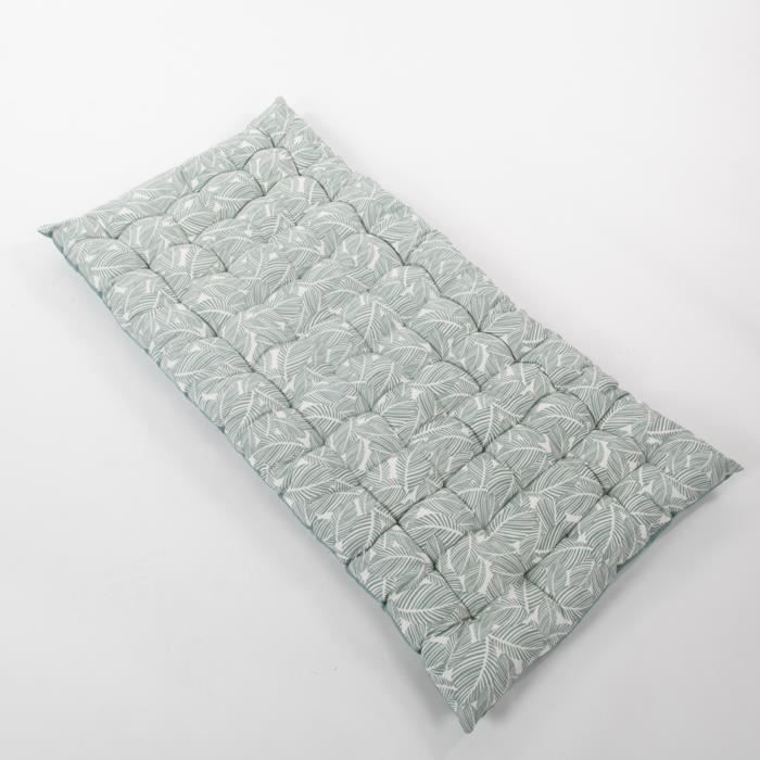 COTTON WOOD Coussin de palette - Souple futon - Coton - Imprimé Deep Graphik - 60x120x5 cm