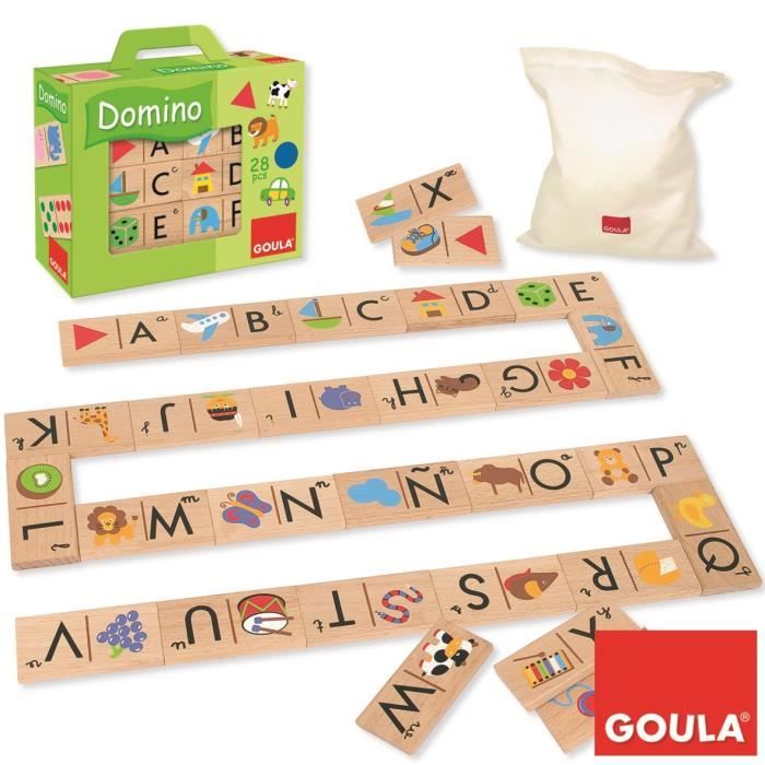 GOULA Domino Alphabet