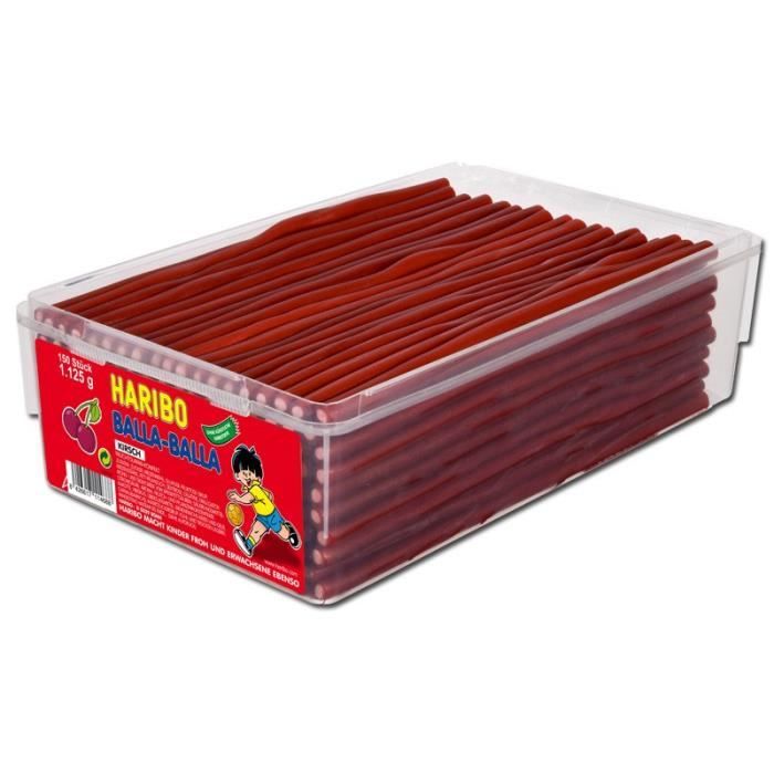 Haribo Balla Balla cerise, 150 pièces