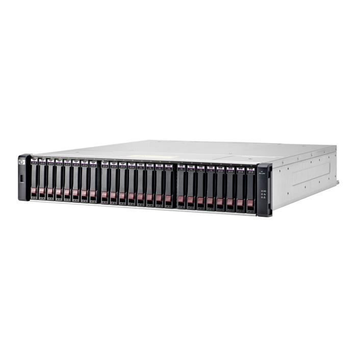 Hpe Modular Smart Array 2040 San Dual Controller Sff Bundle Baie De Disques 3.6 To 24 Baies (sas-3) Hdd 600 Go X 6 8gb Fibre…