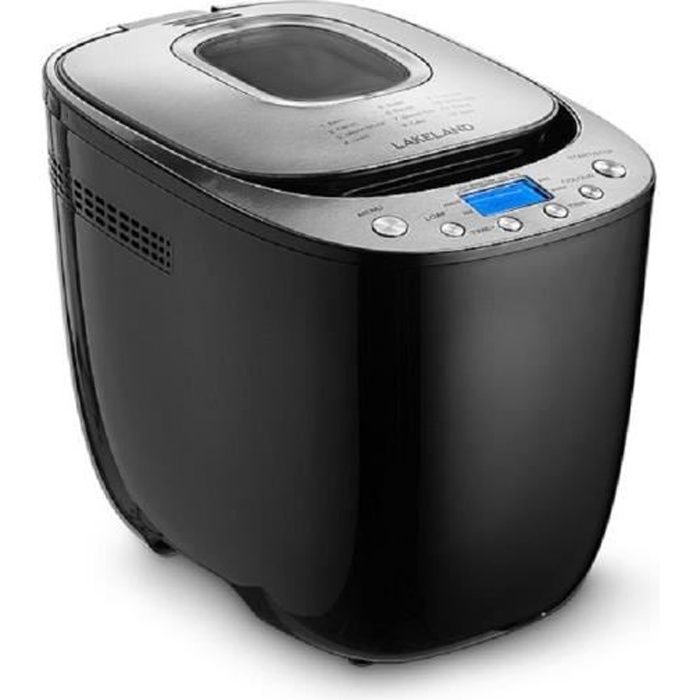 Lakeland 62168 Machine à pain numérique 550W Noir