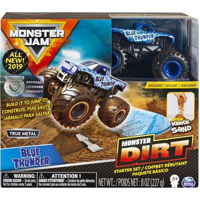 MONSTER JAM Monster Dirt Starter Set - Echelle 1:64