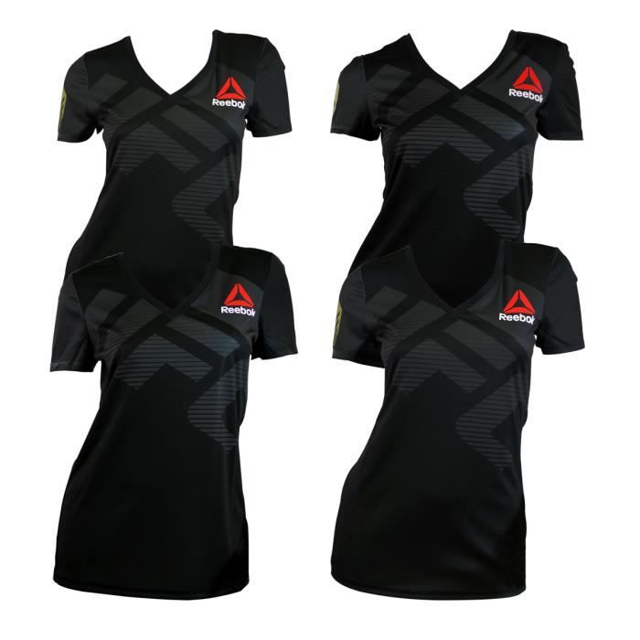 Reebok UFC FIGHT KIT RONDA ROUSEY JERSEY Maillot d