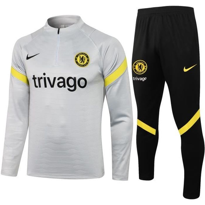 Nouveau Chelseas Survêtement Maillot de Foot Survet Kit 2021 2022 Pas Cher pour Homme