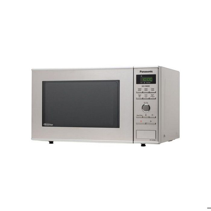 PANASONIC - NNSD27HSUPG - Four micro ondes - Solo - 23 litres - Technologie inverter - 1000 watts - Inox