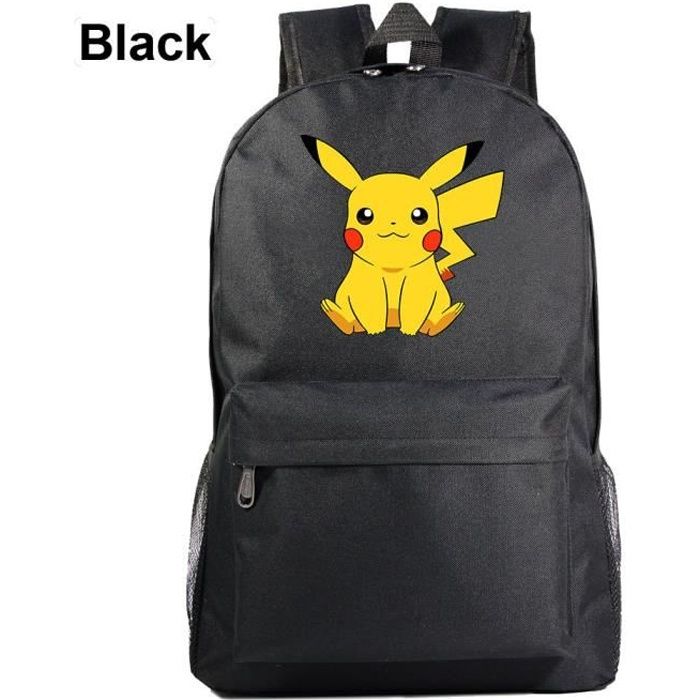 MOBIGARLAN Sac à Dos - Sac d'École cartable étudiant Pokemon Pikachu imprimé pour enfant adolescent modèle 29
