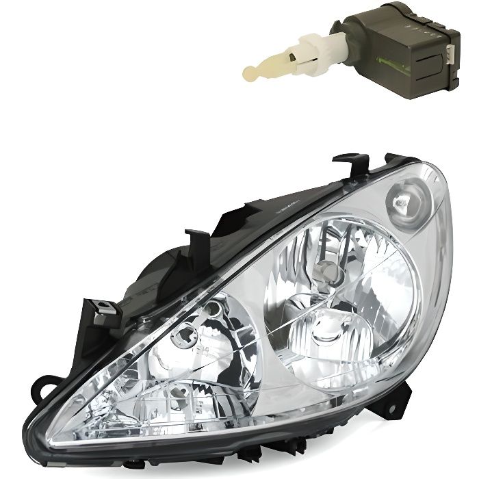 FEUX PHARE AVANT GAUCHE CONDUCTEUR PEUGEOT 307 H7 H1 3 / 5 PORTES + SW + CC DE 2000 A 06/2005