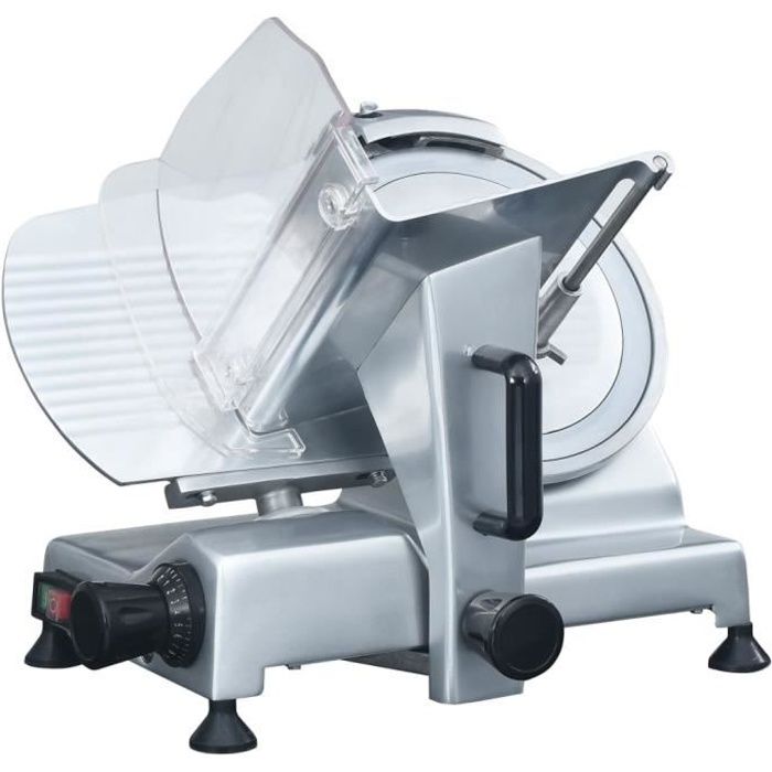 vidaXL Trancheur à viande électrique professionnel 220 mm