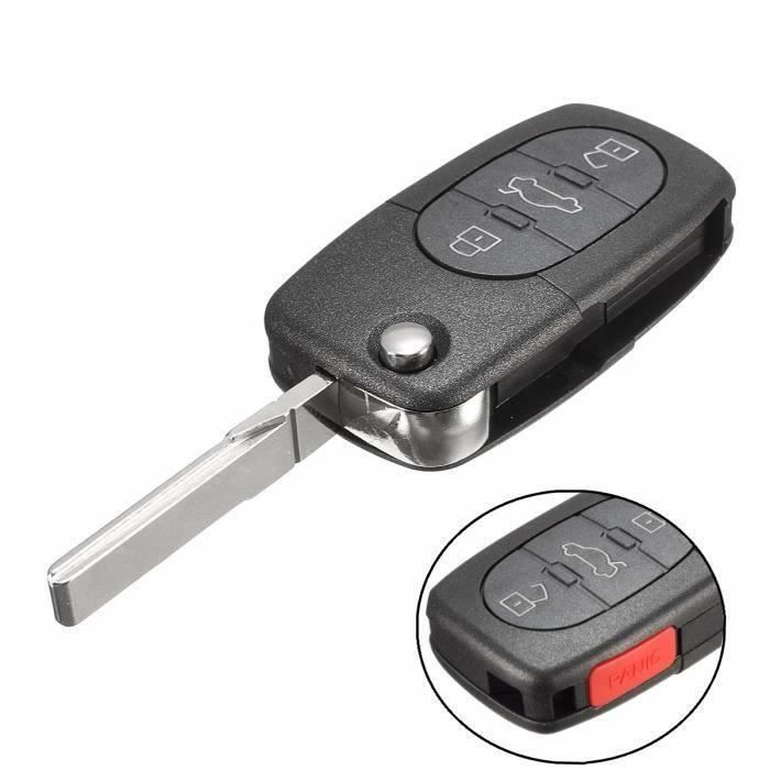 WF20731-U 4-Bouton 315MHz Coque Cle Telecommande Pour Volkswagen Beetle Golf Jetta Passat