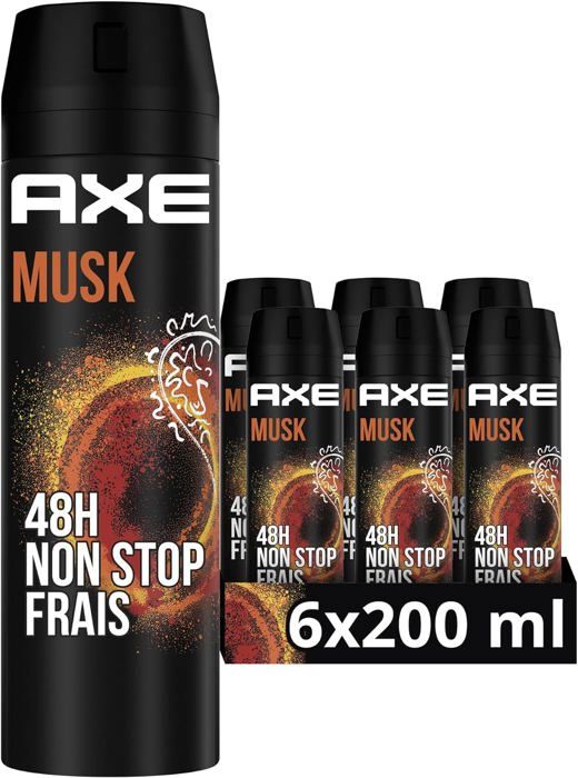 Déodorant Homme Bodyspray Black 48h Non-Stop Frais 200ml main image 1