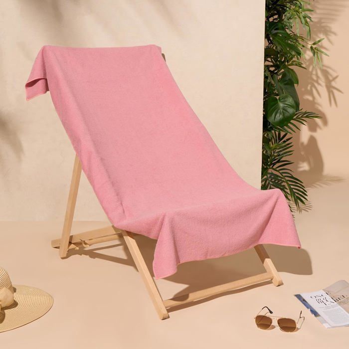 Runmeihe Serviette De Plage En Microfibre Surdimensionnée
