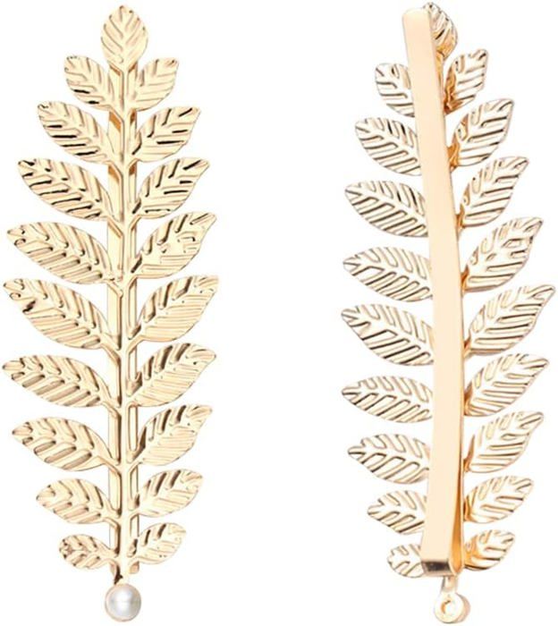Lot De 2 Pinces à Cheveux Crâne Strass Scintillants – Halloween Et Fêtes Costumées