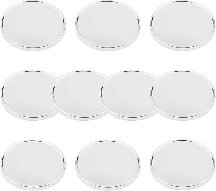 Clips Magnétiques Colorés - Lot De 10 Pour Réfrigérateur, Tableau Blanc, Bureau
