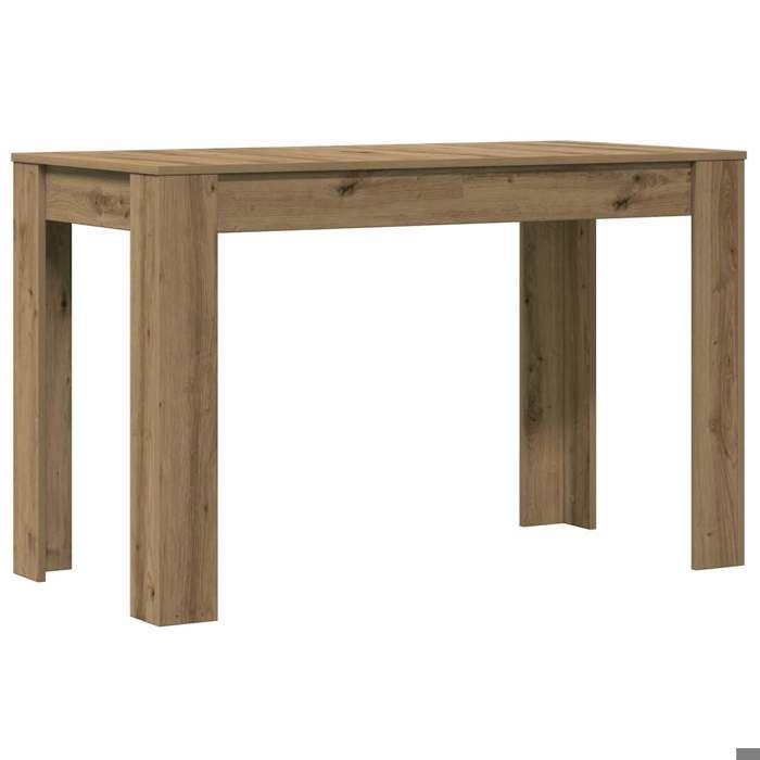 Table de salle à manger - mango - 4 personnes - chêne artisanal - 120x60x76 cm - bois dingénierie M311