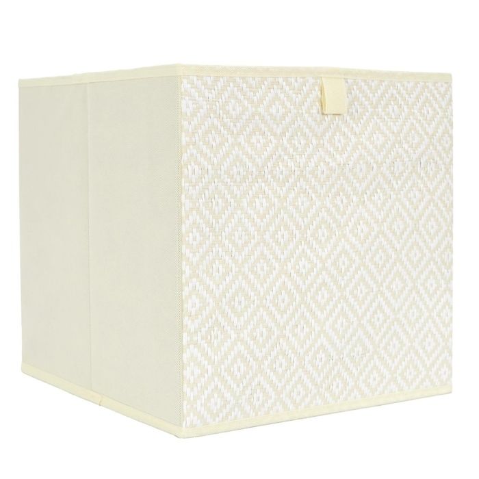 Étagère Caisson - Tresse - 30x30cm - Beige - Pliable - Compatible Kali