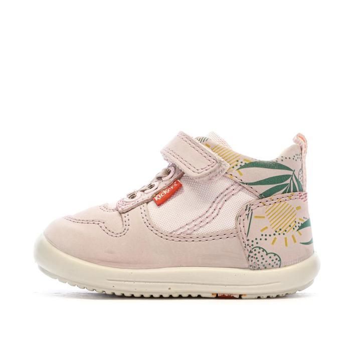 Kickers Baskets Hautes Rose Fille Kickers Bottillon