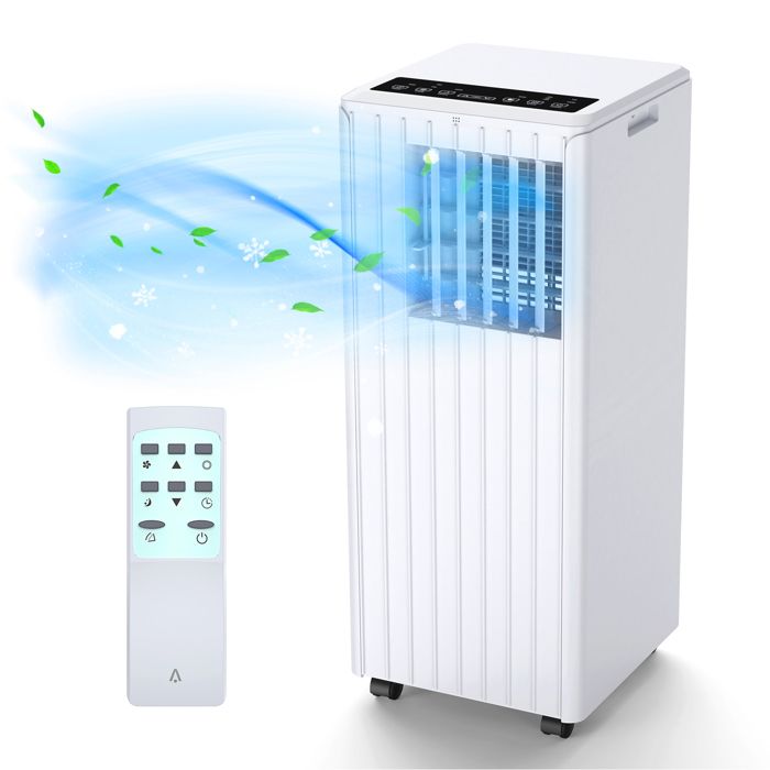 Climatiseur Mural Portable 3-en-1 2000W - Refroidissement, Déshumidification, Ventilation Avec Télécommande