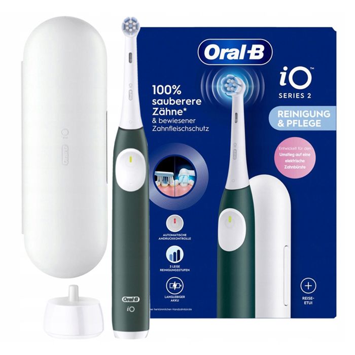 Brosse à dents Oral B iO Series 2 Reiseetui Forest - vue 1
