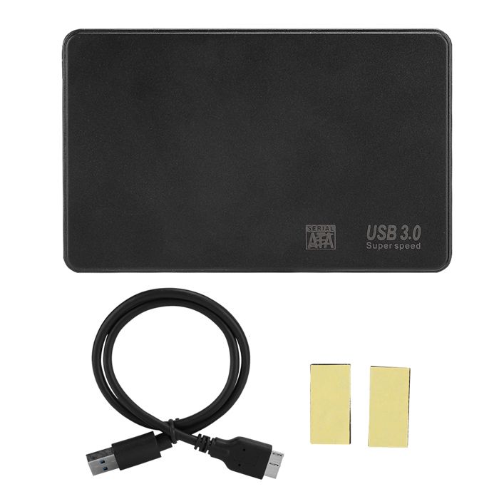 Boîtier Externe Pour Disque Dur 2,5" USB-C - Vitesse Jusqu'à 460 Mo/s - Compatible PS4/PS5 - 5