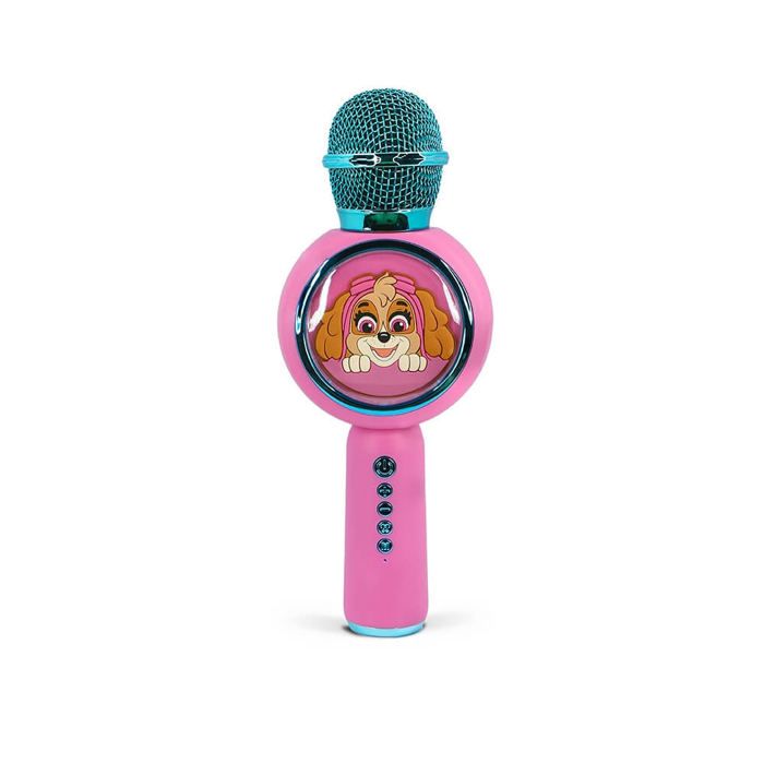 Karaoké Micro - PAW PATROL - Skye - LED - 5W - 3 ans et plus