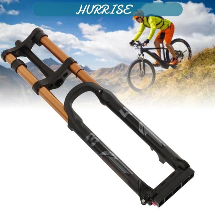 HURRISE Fourche de suspension à vélo Fourche à Suspension pour VTT