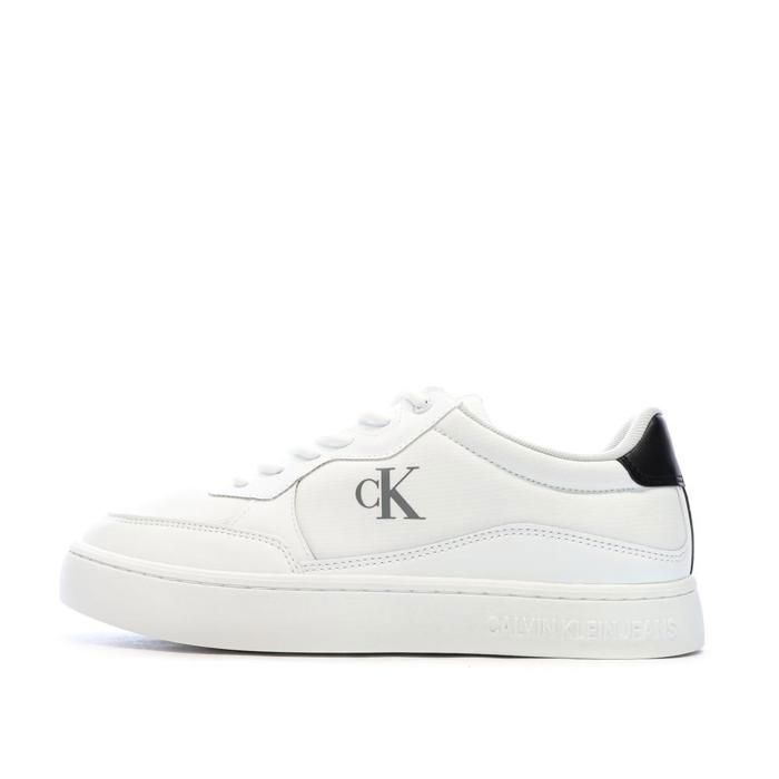 Calvin Klein Baskets Blanches Homme Calvin Klein Jeans Classic Cupsoles