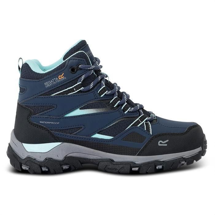 Chaussures de randonnée enfant Regatta Holcombe III - navy/aruba blue Chaussures de randonnée enfant Regatta Holcombe III - navy/aruba blue
