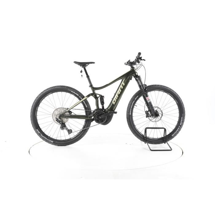 Vélo électrique - Giant Stance E+ Pro 1 - vert - VTT électrique tout suspendu - Giant 625 Wh Reconditionné Reconditionné - Giant reconditionné disponible sur Cdiscount Seconde Vie