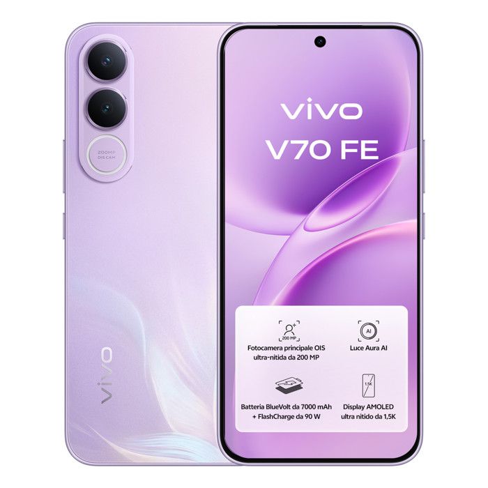 Smartphone - VIVO - Vivo V70lite Fe - 200MP - 7000mAh - 512GB