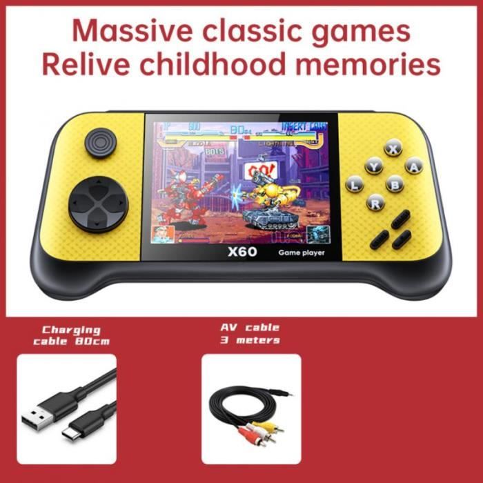 Console rétro portable Simple rouge - écran SoftLight Eye-Care - 40000+ jeux - batterie 6000mAh Console rétro portable Simple rouge - écran SoftLight Eye-Care - 40000+ jeux - batterie 6000mAh