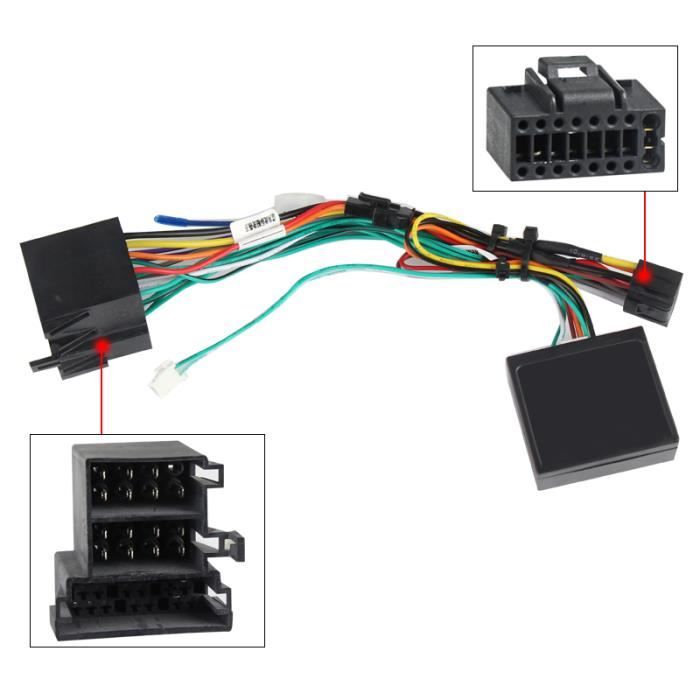 Adaptateur Faisceau Câblage Voiture Avec Boîte Canbus Pour F30 F10 X5 E46 E39 E53 - Installation Plug & Play CNC Précision