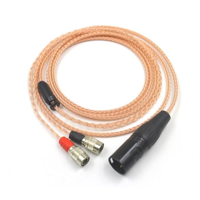 Câble Upgrade Symphonium Audio Triton + XIHNS 4,4 Mm équilibré - Cuivre Pur 7N
