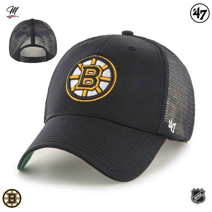 Casquette réglable Fanatics Gold Boston Bruins Alternate Authentic Pro Trucker pour hommes