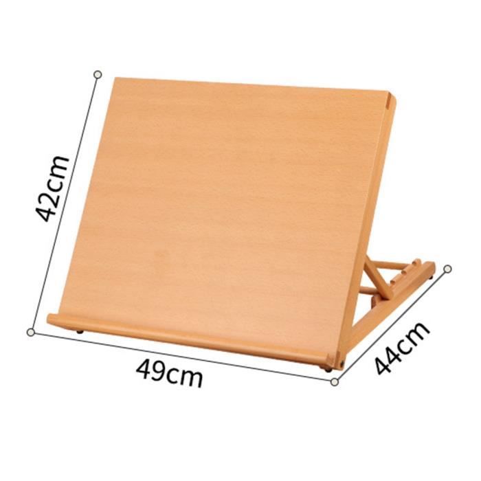 Chevalet De Bureau En Bois Chevalet De Table Reglable Artisanat Dessin Croquis 49x44x42cm Achat Vente Chevalet De Peintre Chevalet De Bureau En Bois 1 Cdiscount