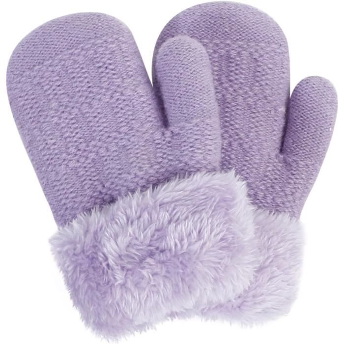 Noel Gants Gants Extensibles En Tricot Enfant Gants Fille 8 Ans