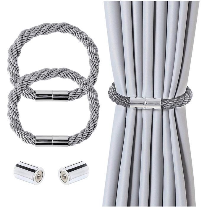 Barre à Rideaux Laiton Antique à Double Sens 30-20 MM Tube Cannelé Bellona