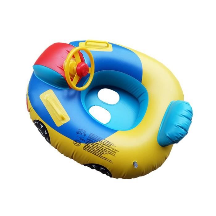Jouet De Bain Gonflable – Voiture Flotteur Pour Bébé – Siège Bateau été – 3-6 Ans