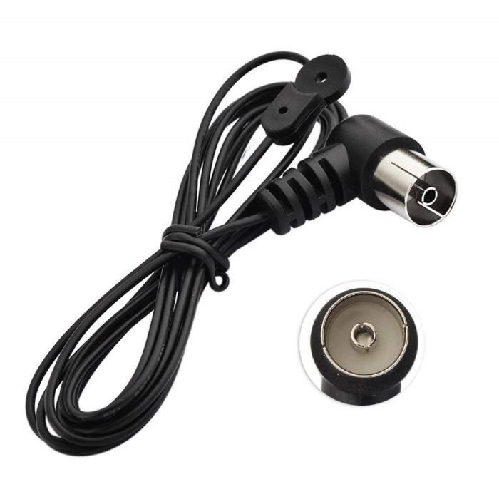 Antenne FM Interieur Dipole 75ohm Utilisé pour le tuner AM / FM numérique  pour autoradio - Achat / Vente antenne auto-moto Antenne FM Interieur  Dipole - Cdiscount