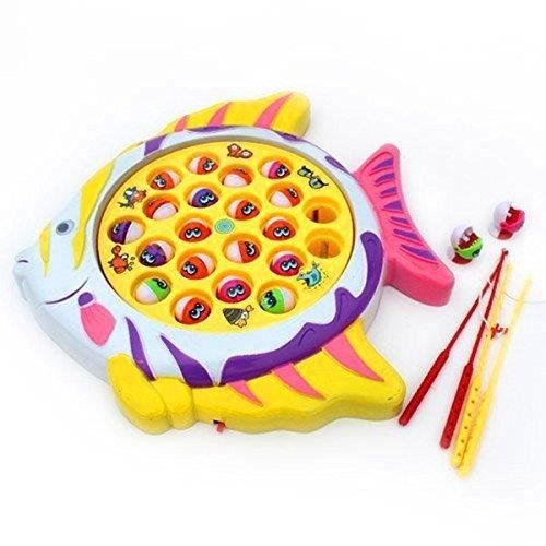 Jeu de pêche à la ligne poissons et pieuvres (coloris du jeu aléatoire) -  jouet électronique enfant - Jeu d'adresse - Achat & prix