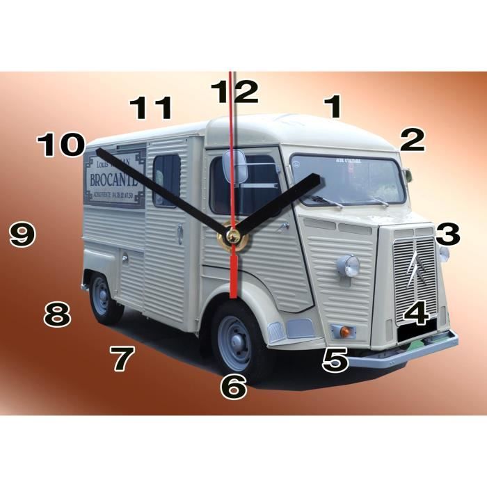 Horloge Murale Peugeot – Style Miniature Auto, 20x30cm (neuf, France)