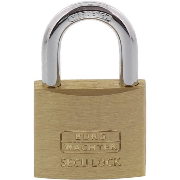 Cadenas de sécurité laminés de 40 mm, étanches avec 2 clés