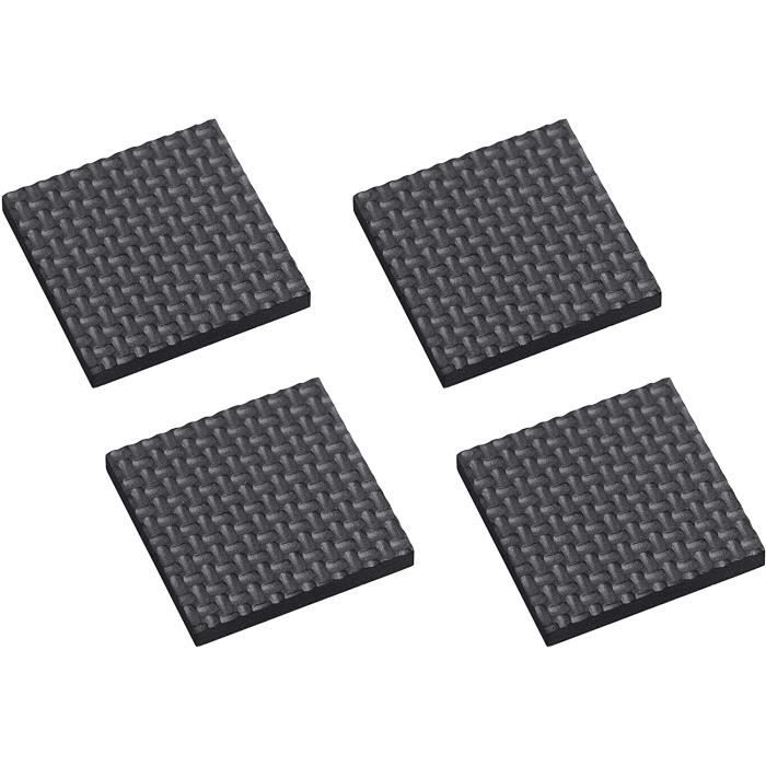 Sourcing Map Lot De 30 Patins Carrés En Feutre Pour Meubles - 4,8 Cm