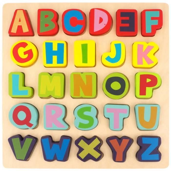 planche de bois 3 lettres