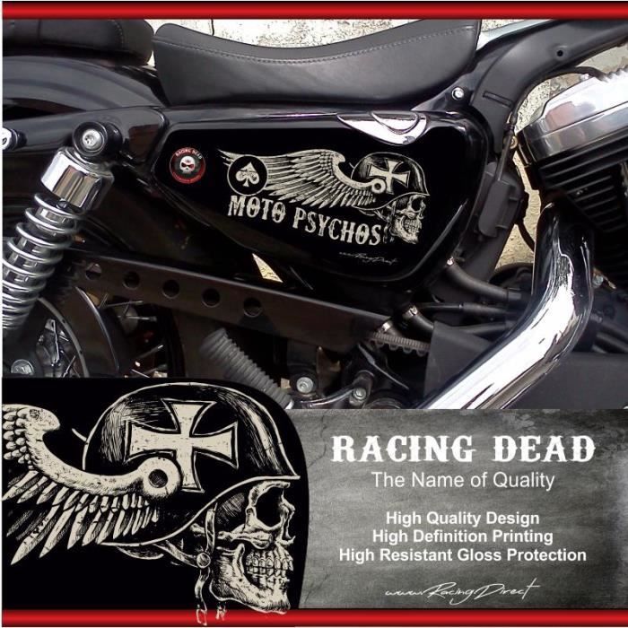 Stickers Harley Davidson Sportster PSYCHOS pour Forty-eight Seventy-Two  Iron 883 Superlow 1200 Custom - Cdiscount Auto