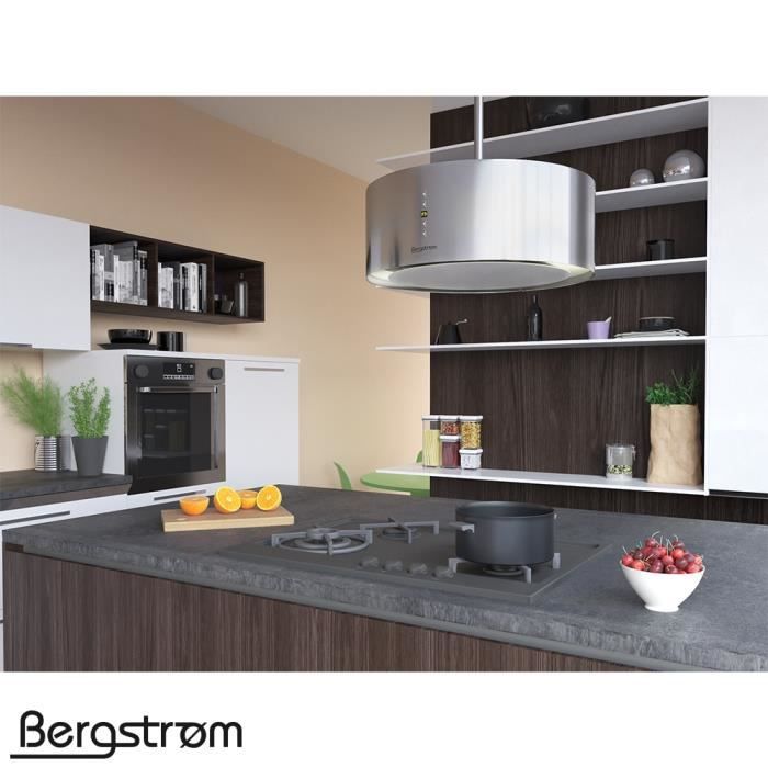 Hotte Aspirante Bergstrom Ole Acier Inoxydable En Ilot Rond Suspension Libre Achat Vente Hotte Cdiscount