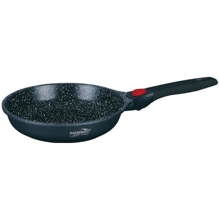 Tous feux et induction.N//R 20//24//28 cm Lot 3 Poeles fa/çon Pierre