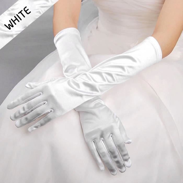 Gants blancs de qualité pour cérémonie officielle
