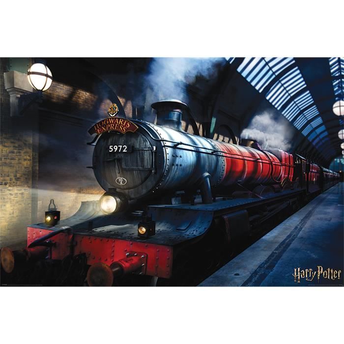 Affiche Harry Potter Hogwarts Express Achat Vente Affiche Poster Affiche Harry Potter Hogwarts Cdiscount