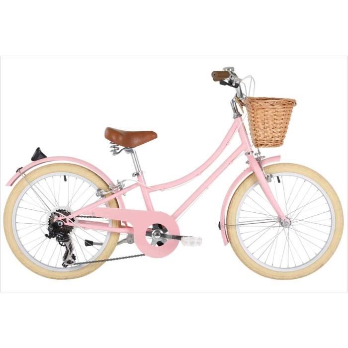 Velo enfant Gingersnap 20 rose Bobbin 6 ans et plus Cdiscount Sport