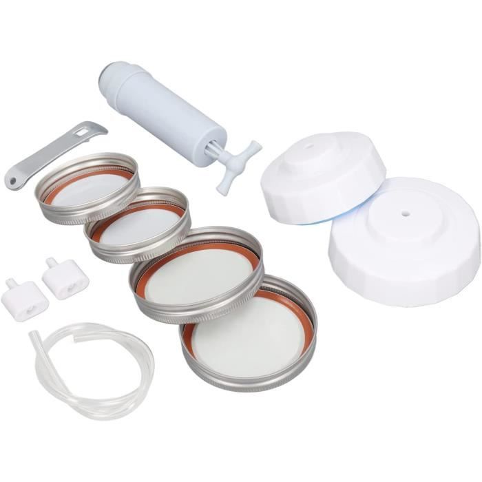 Kit De 15 Bocaux Ronds En Plastique Pour Fabriquer Des Boules à Neige DIY - Décoration De Noël